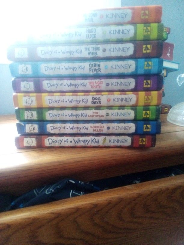 Diary Of A Wimpy Kid Book Collection 1-9