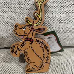 The Grinch Wooden Decoration
