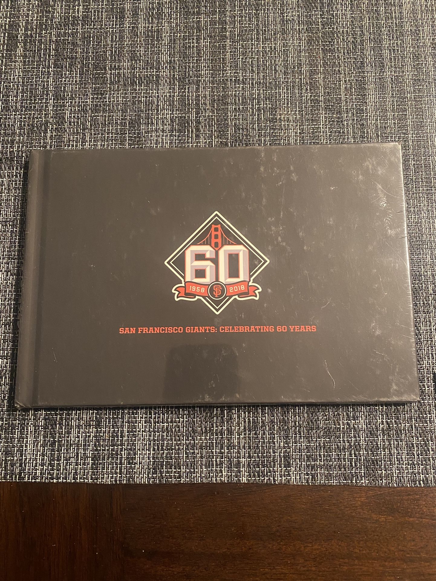 NEW San Francisco Giants :Celebrating 60 years Hardcover Photo Book
