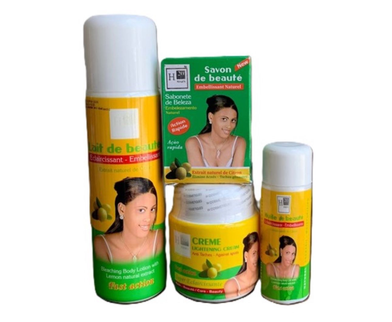 H2O Beauty Set lotion, oil, soap and cream 4 in 1 set
