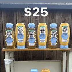 Garnier Whole Blends Shampoo & Conditioner