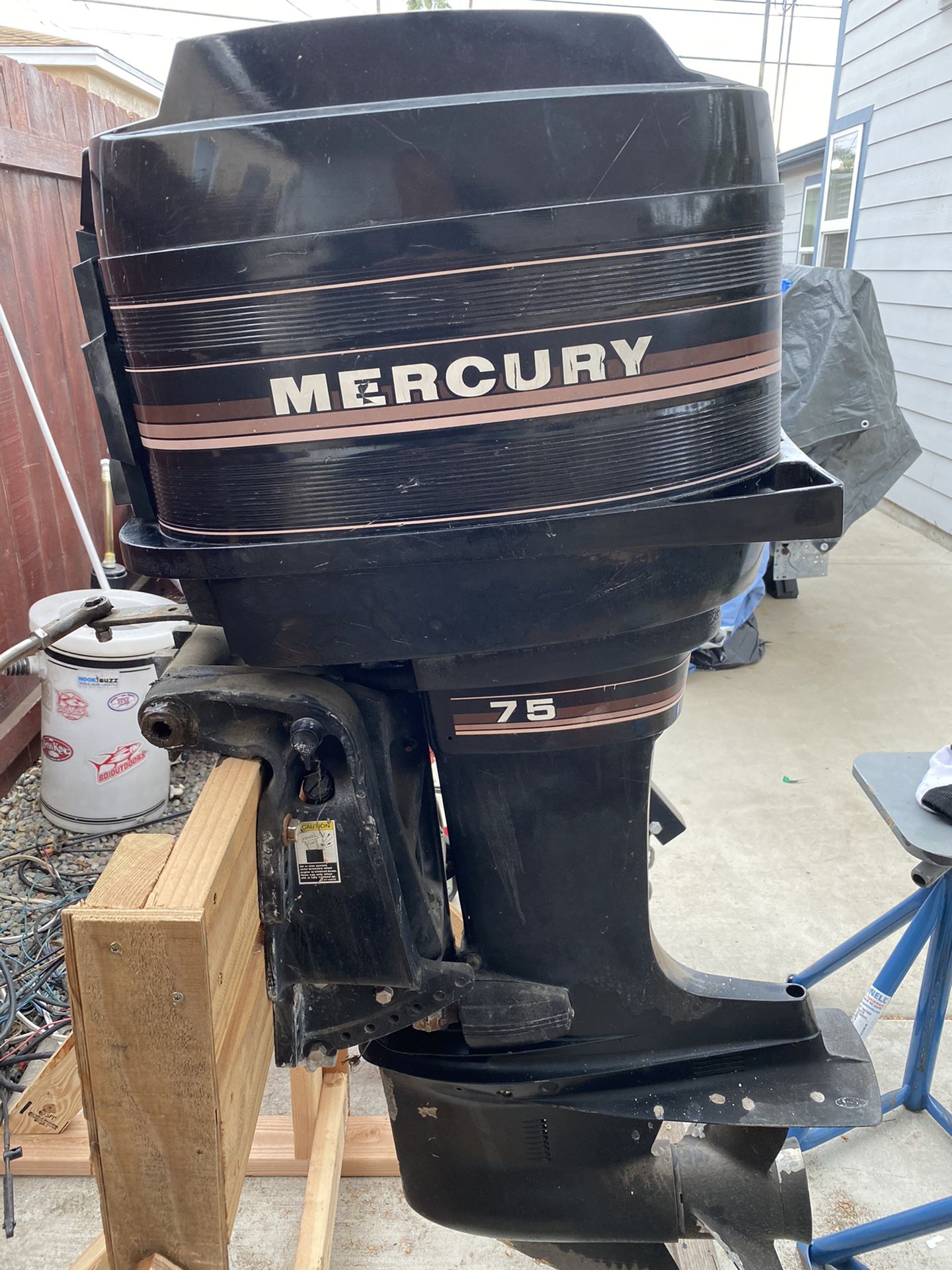 1984 Mercury 75hp Outboard motor for Sale in San Diego, CA OfferUp