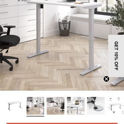 Move 60 Series 48W x 24D Electric Height Adjustable Standing Desk