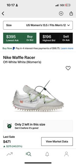 Nike Waffle Racer Offwhite