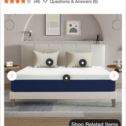 Queen Size mattress/bed frame