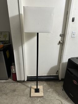 Floor Lamp With Square Shade