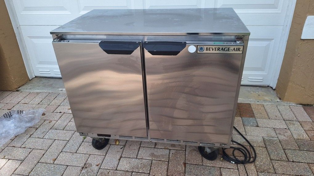 Commercial Mini Refrigerator Stainless Steel Food Truck