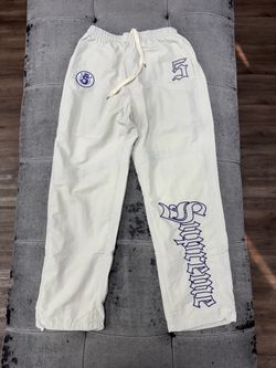 Supreme Old English Track Pants Size M