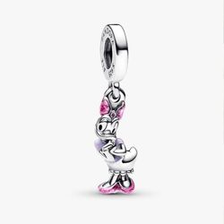 Pandora Disney Daisy Duck Dangle Charm Sterling silver For Bracelet Necklace