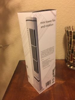 Mini tower fan