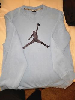 Jordan Jumpman Crewneck Sweatshirt Light Blue