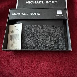 Black Michael Kors Card Case