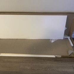 White Queen Platform Bed 