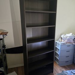 Bookshelf - 6 Shelves, Tall,  Solid 