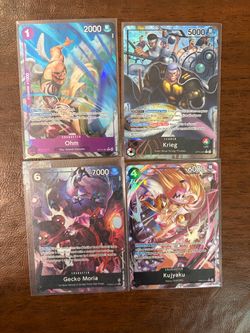 One Piece cards