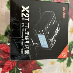 Godox X2T-C TTL Wireless Flash Trigger for Canon, Support 1/8000s HSS Function, 5 Dedicated Group Button and 3 Function Button for Quick Setting