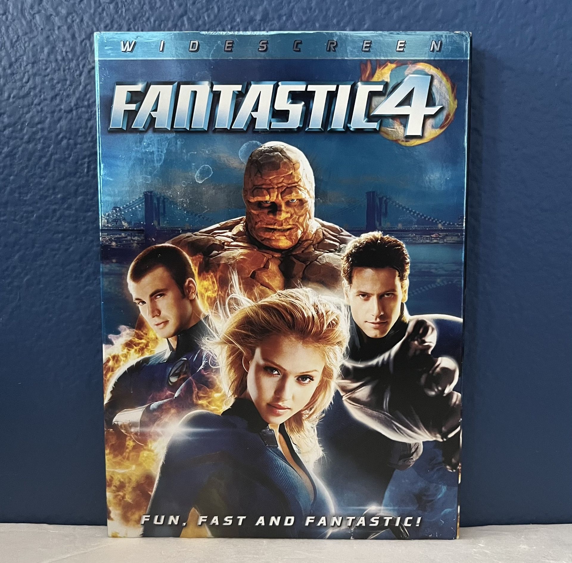 Fantastic Four DVD (Widescreen Edition) Jessica Alba, Chris Evans, Michael Chiklis