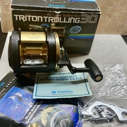 Shimano triton 30 trolling series reel