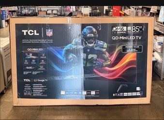 TCL 85” QD-Mini LED Smart TV Brand New in Box