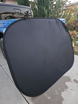 Pop up background size 58 x 80 inch