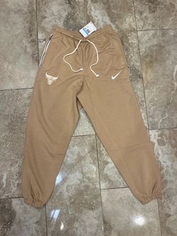 Nike Chicago Bulls Standard Issue City Edition Beige Pants Size Medium