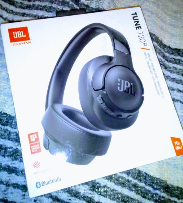 JBL HARMAN | TUNE 720BT WIRELESS OVER-EAR HEADPHONES | PURE BASS SOUND | HANDS FREE CALLS Me