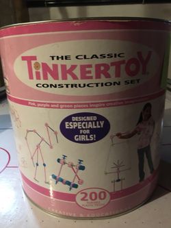 Tinkertoy for girls. 200 pc