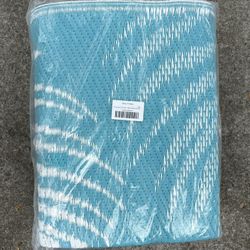 💠NEW Turquoise & White Outdoor Rug💠