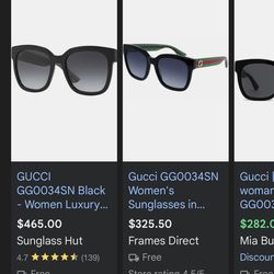 Gucci glasses 100% Authentic