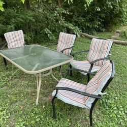Patio Table And Chairs