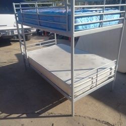 Metal Bunk Bed Frame Set 