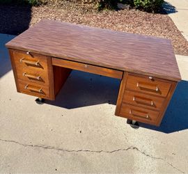 MCM Alma Walnut Desk