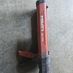 Hilti Epoxy Gun..