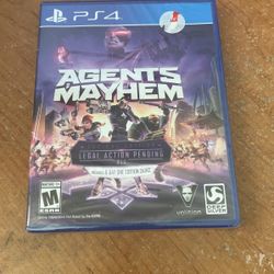 Agents Mayhem - PS4 Brand New