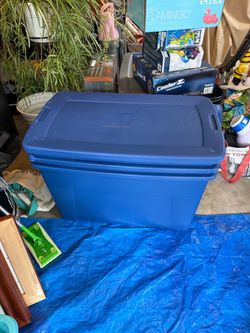 Plastic bins