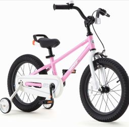 Kids BMX-Style Bike – Pink – Training Wheels – Excellent Condition