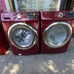 SAMSUNG WASHER AND GAS DRYER SET SIDE BY SIDE OR STACKED, FREE DELIVERY AND INSTALLATION