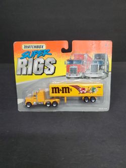 Vintage Matchbox M&M's Super Rigs