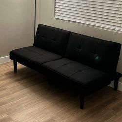 Black Futon Bed 