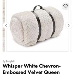 Broyhill Chevron  Queen Size Theows