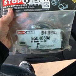 Evo X 10 Rear Brake Lines