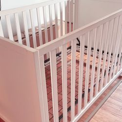 Baby’s Crib For Sale White Just The Crib 