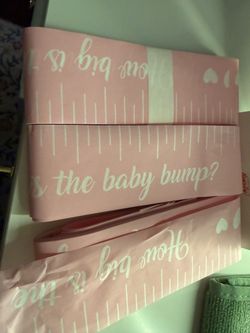 Free baby shower measurement game
