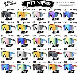 BEAT THE SUN ☀️ Original Pit Viper Sunglasses Genuine Authentic Pit Viper Eyewear Multiple Styles & Colors