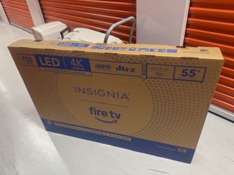 55” 4K Smart TV With Stand And 5 Year Protection Plan 