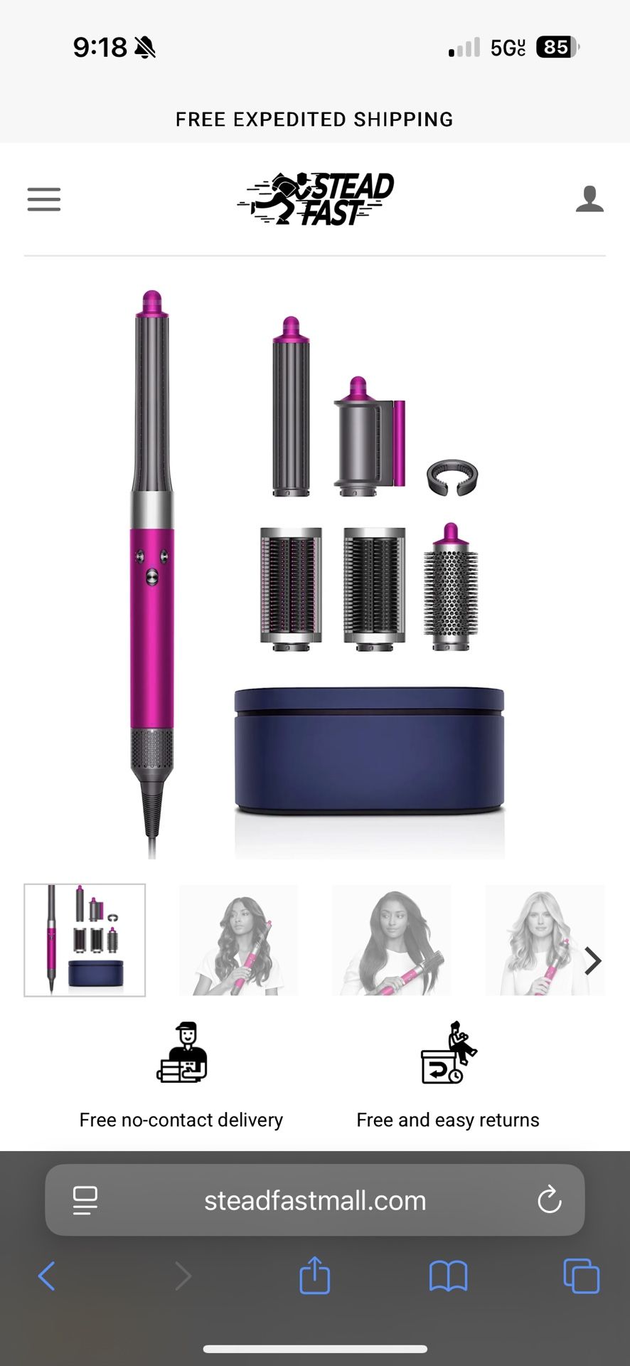 Dyson Air wrap 