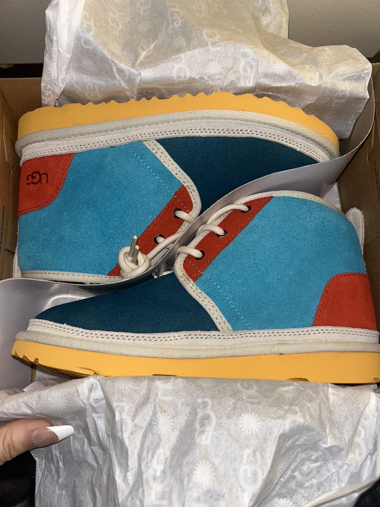 UGG Neumel Boot Mashup Marina Blue Oasis
