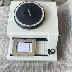 Embossing Machine 72 Characters Card Embosser Printer Code ID PVC 