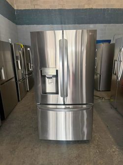 36” LG REFRIGERADOR FRIDGE REFRIGERATOR HELADERA GOOD CONDITION WORKING PROPERLY DELIVERY SERVICES
