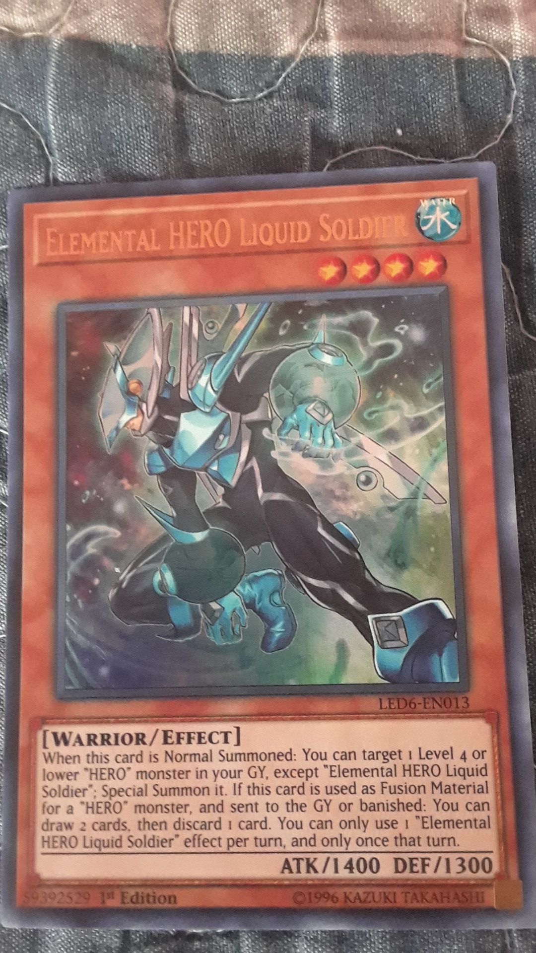 Elemental Hero Liquid Soldier